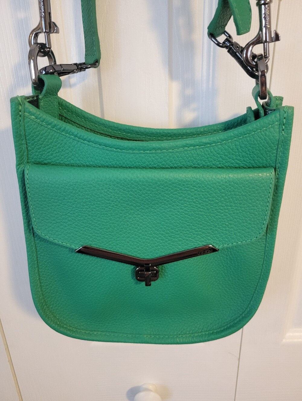 Botkier Valentina Small Leather Hobo (Clover - Color)